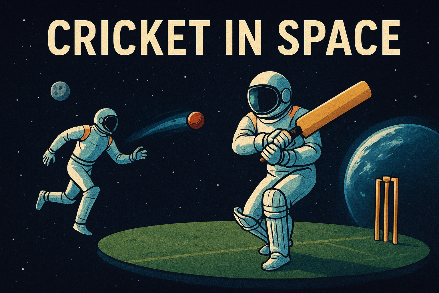 Cricket in Space